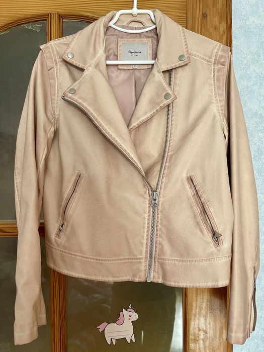 Куртка косуха рожева