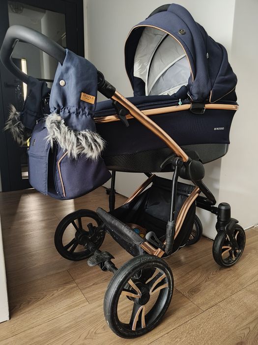 BEBETTO BRESSO PREMIUM CLASS wózek 2w1 głęboko-spacerowy