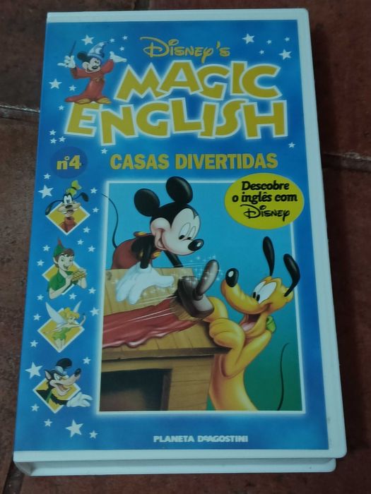 32 Cacetes coleção Magic English da Disney- Originais