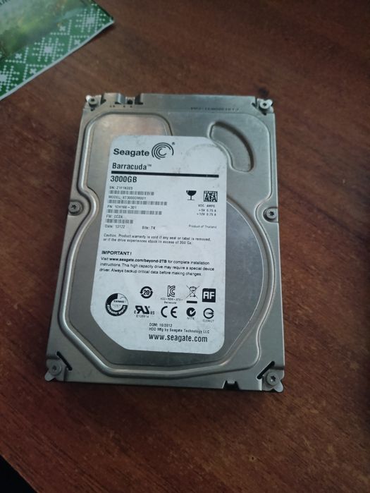 жесткий диск на 3 ТрБт