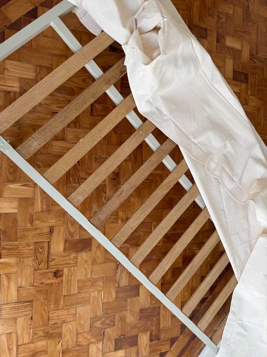 Estrado cama solteiro 190x90 (com pés e capa)