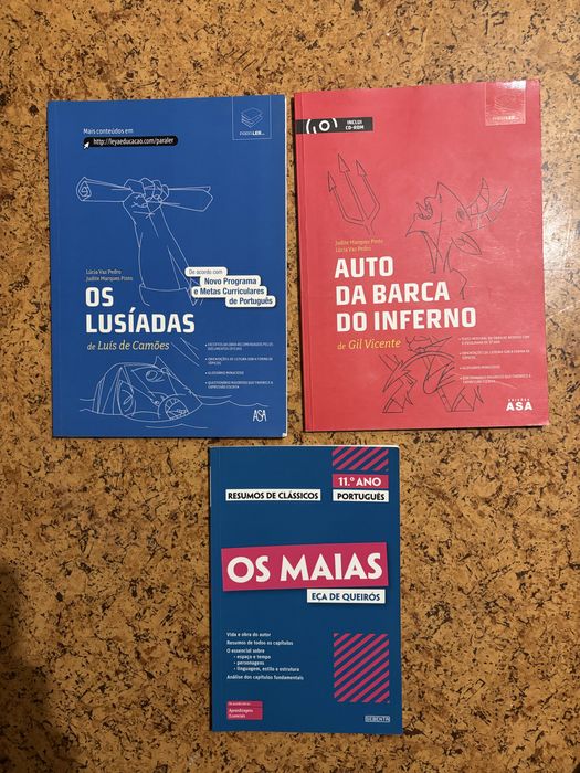 Livros de apoio