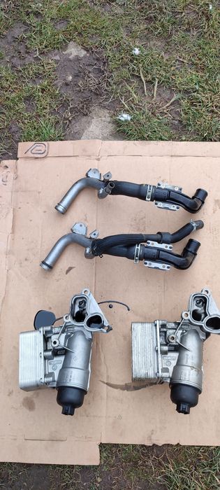 Теплообмінник корпус масляного фільтра Рено мастер 3 Опель Мовано 2.3