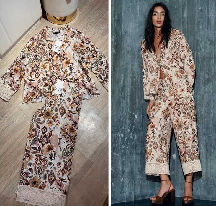 Костюм шикарный zara