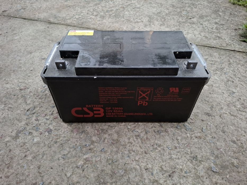 Акумулятори гелеві CSB Battery 65 А/год