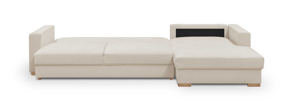 NOWA dostępna od ręki sofa NAROŻNA beżowa plamoodporna WYPRZEDAŻ MAG !