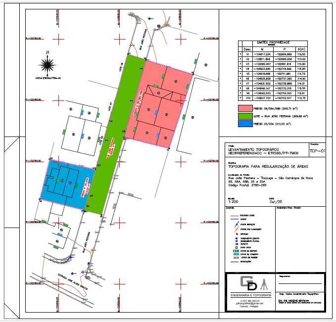 Levantamentos Topográficos e Arquitetônicos - Diretor e Fisc. de Obras