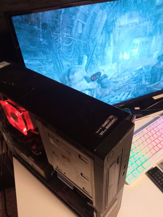 Компьтер ПК 4 ЯДЕР SSD+HDD /HD7570/ Windows 10