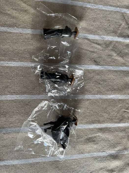 Conjunto de Estátuas Ninja - Miniaturas de Mestre da Espada