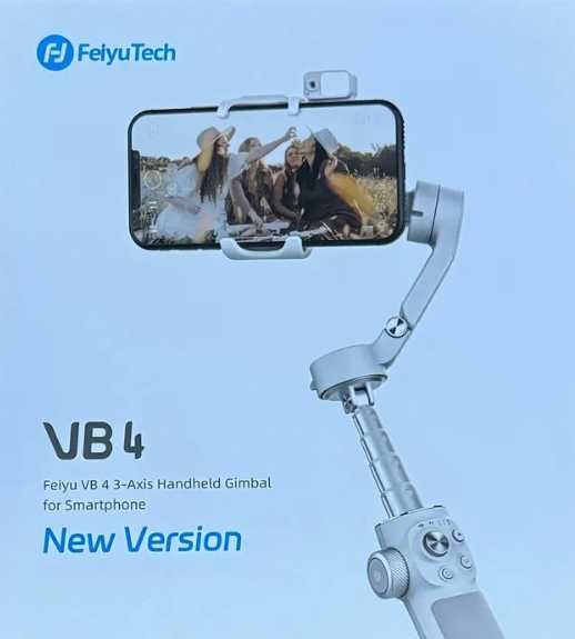 FeiyuTech VB4 New Version z AI Tracking gimbal do telefonu