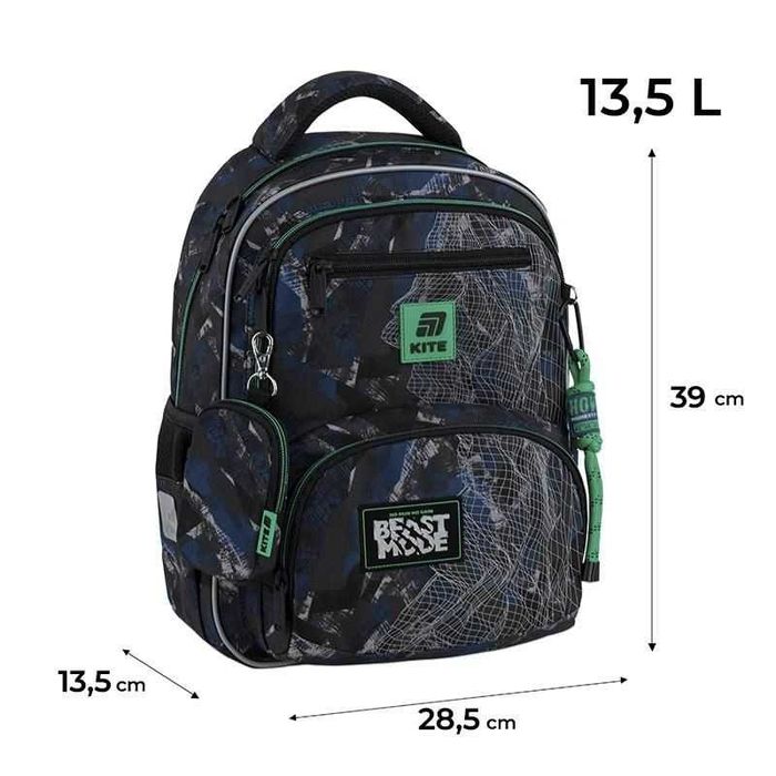 Рюкзак Kite Education K25-773M-3 Beast Mode