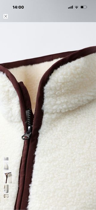 Куртка з овчини ,фірма Zara