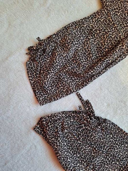 Spodnie w panetrke bonprix L