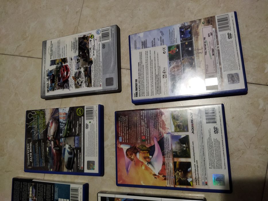 6 jogos PS2 alguns edição especial