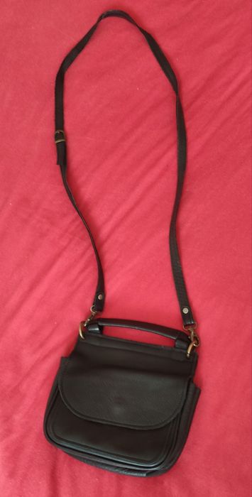 Skórzana torebka listonoszka