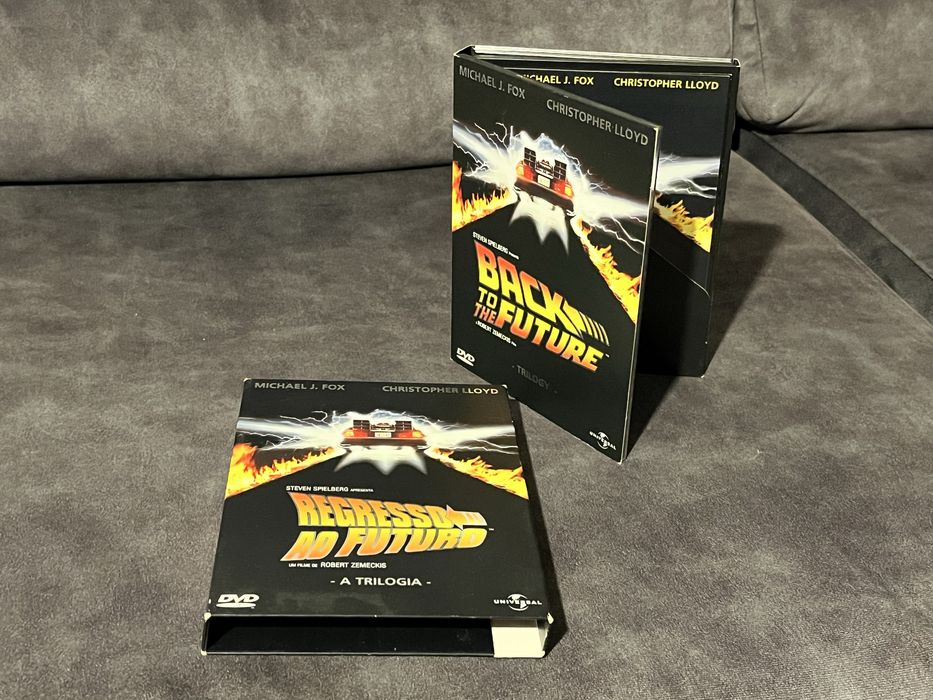 DVDs Regresso ao Futuro - Trilogia