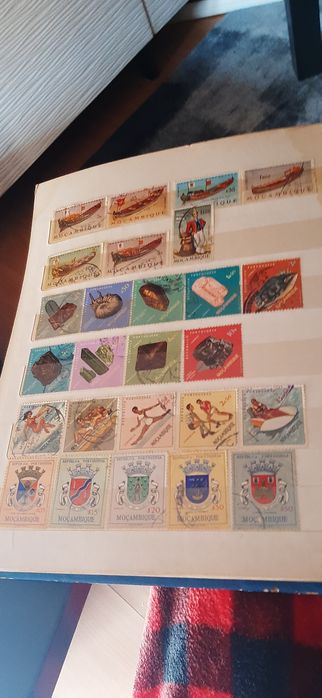 Álbum de selos Antigos