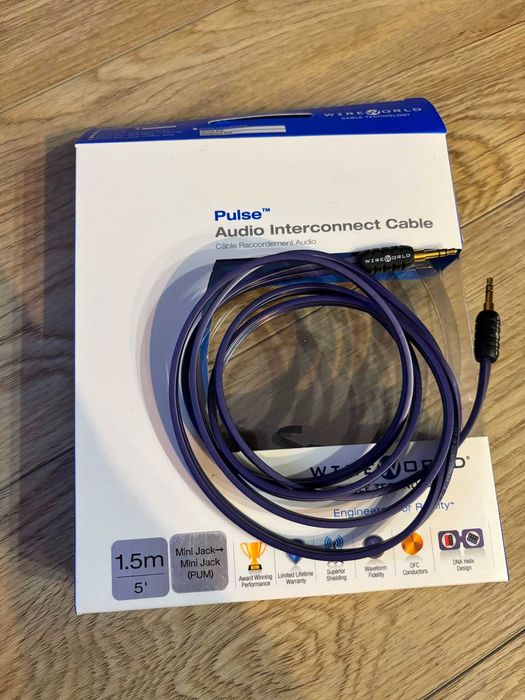 Kabel audio słuchawkowy Wireworld Pulse 1.5 MiniJack