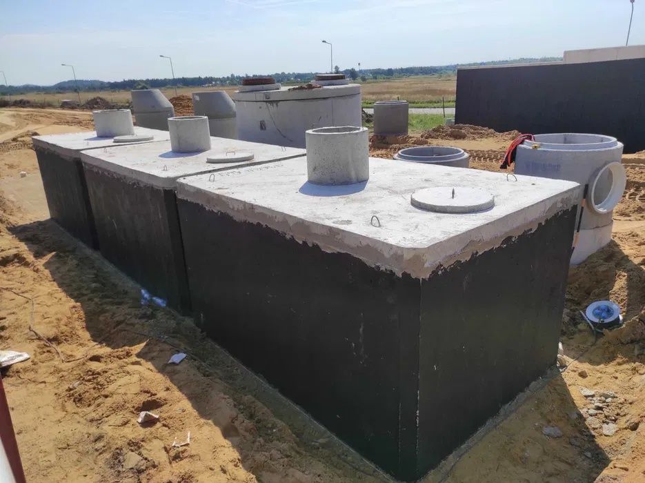 Szmabo betonowe 10m3 szczelne zbiornik na wodę gnojowicę studnia wodomierzowa
