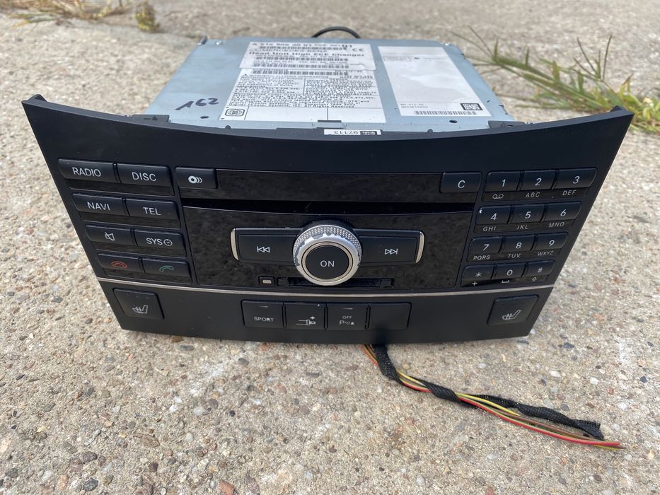 mercedes W212 W207 radio nawigacja SPRAWDZONA