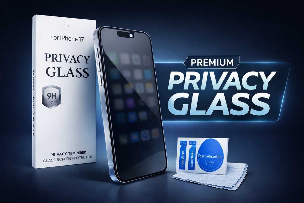 Szkło hartowane prywatyzujące Iphone 17, Iphone 17 Pro, Iphone 16 Pro