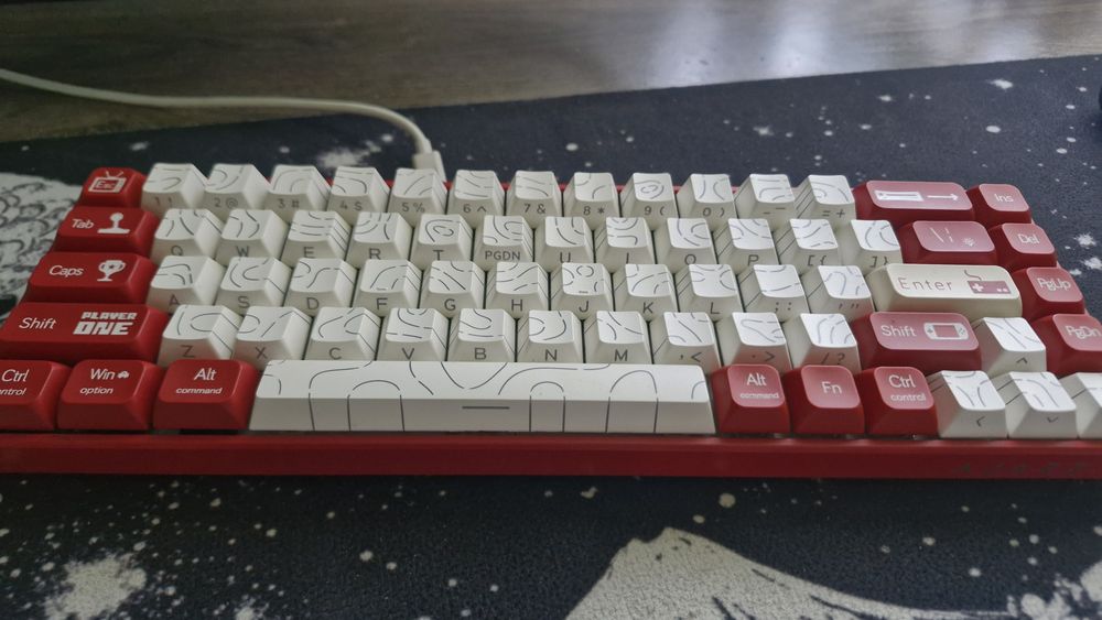 клавіатура ajazz ak 680 на свічах KTT CARPINTERIA