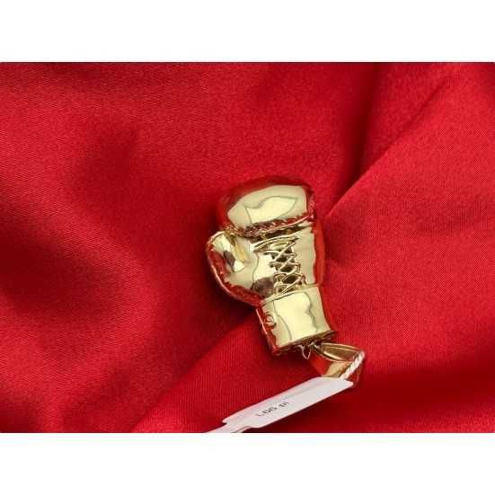 Piękna Złota Zawieszka Rękawica 6,26G 585 14K