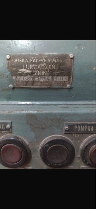 Szlifierka silowa narzedziowa dwu tarczowa silidna