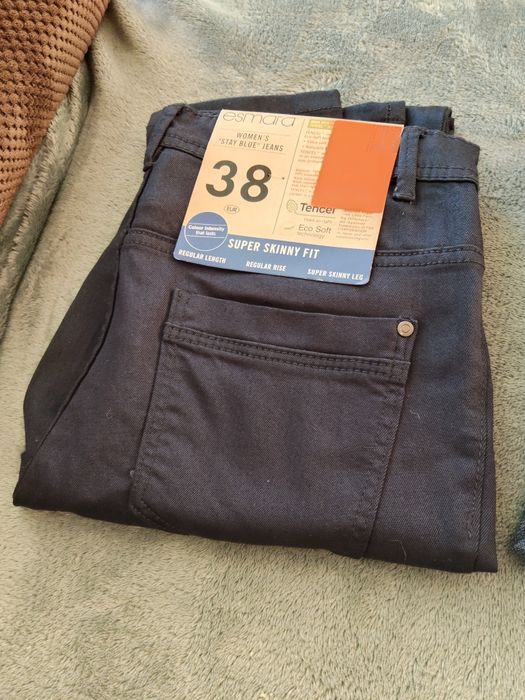 Nowe spodnie damskie jeansy 2 pary rozm. 38 M