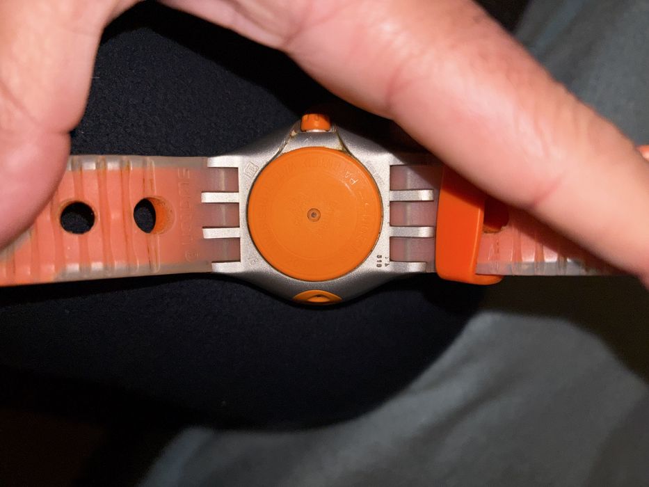 Swatch Scuba laranja