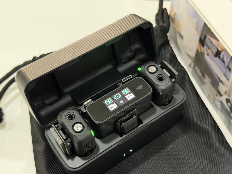 Мікрофони DJI Mic 2TX+1RX+Charging Case
