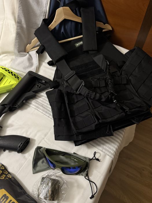 Airsoft HK416  + Kit Completo de Equipamento e Acessórios