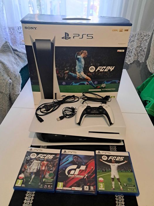 Ps5 z padem i grami