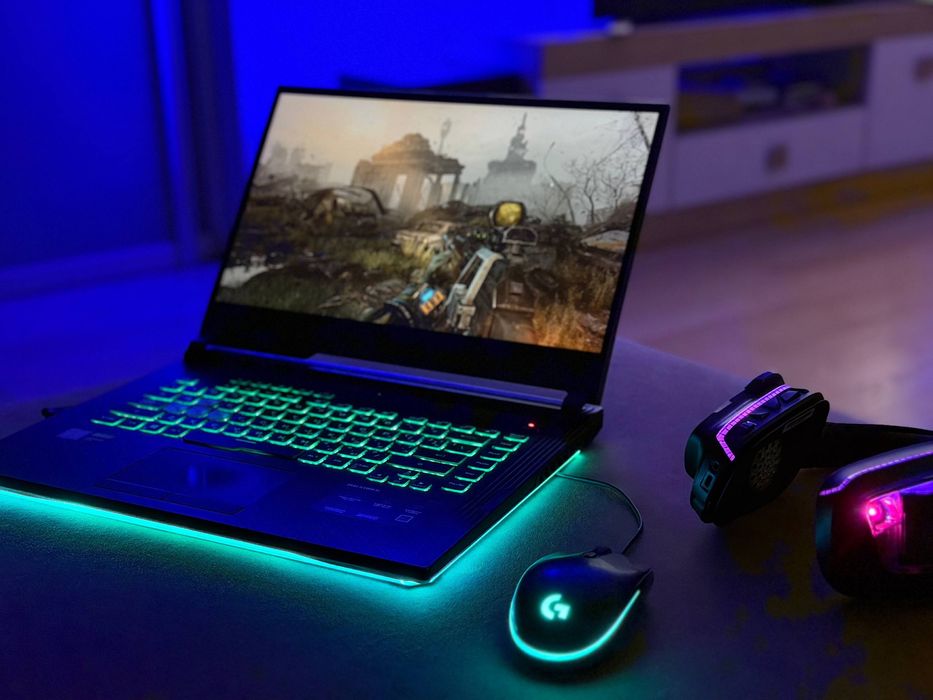 ЗСУ Скидка! Мощный игровой ноутбук Asus Rog Strix с полным комплектом