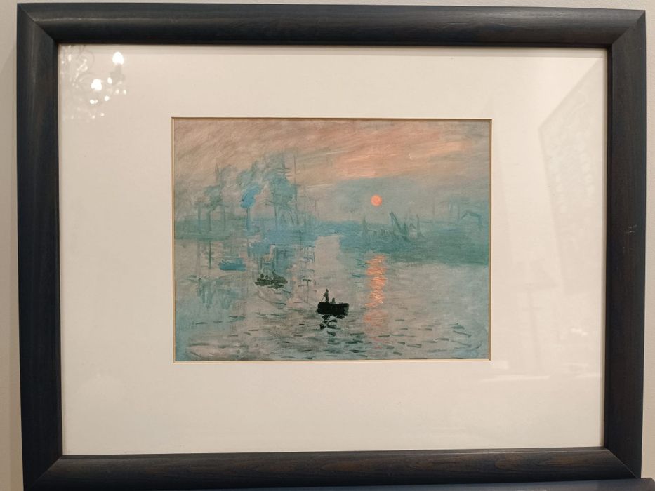 Zestaw 2 grafik Claude Monet – „Impresja, wschód słońca” i „Kobiety w