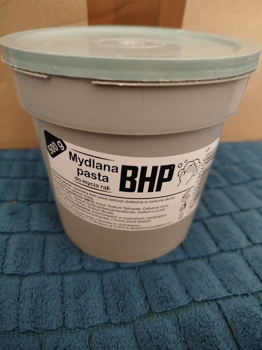 Mydlana pasta do mycia rąk BHP 15szt