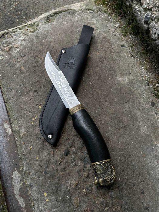 Ніж мисливський Спартак KN5 Охотничий нож ручной работы на подарок