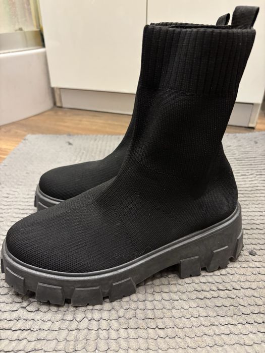 Skarpetka skarpetkowe kozaki rozm. 36