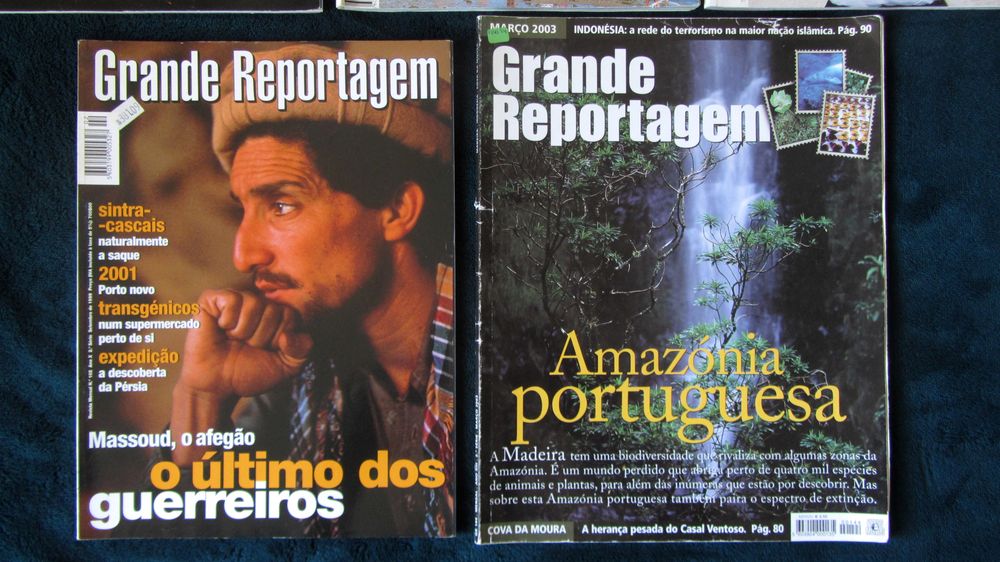 Revistas GRANDE REPORTAGEM (de 1998 a 2003)