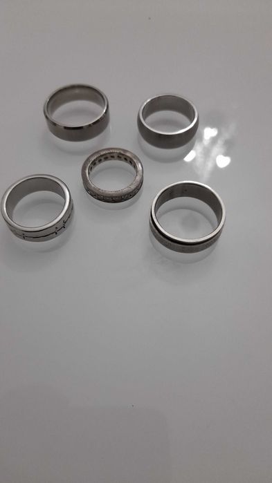 12 -Anéis e alianças   aço inoxidável