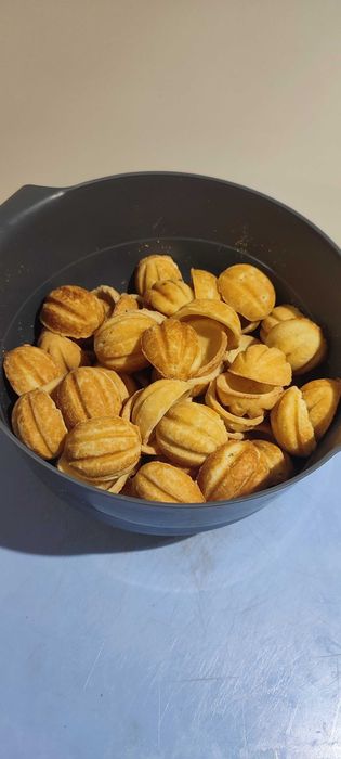 Ciastka orzechy.