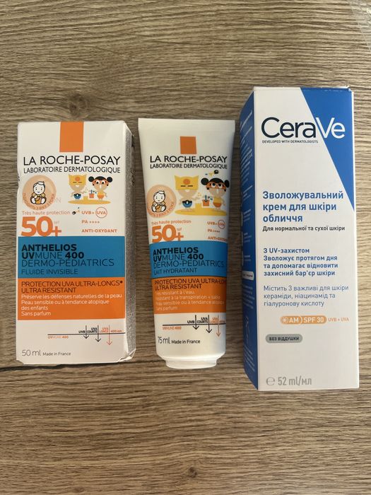 CeraVe La-roche-posay spf 50,30