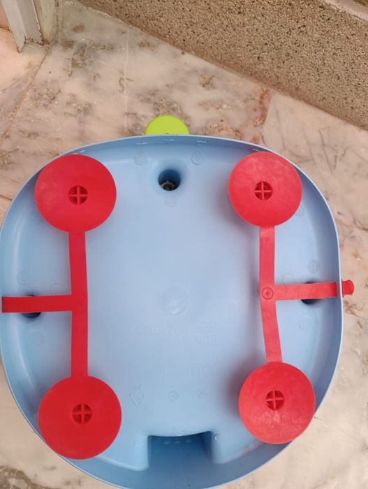 Assento de banho para bebé azul