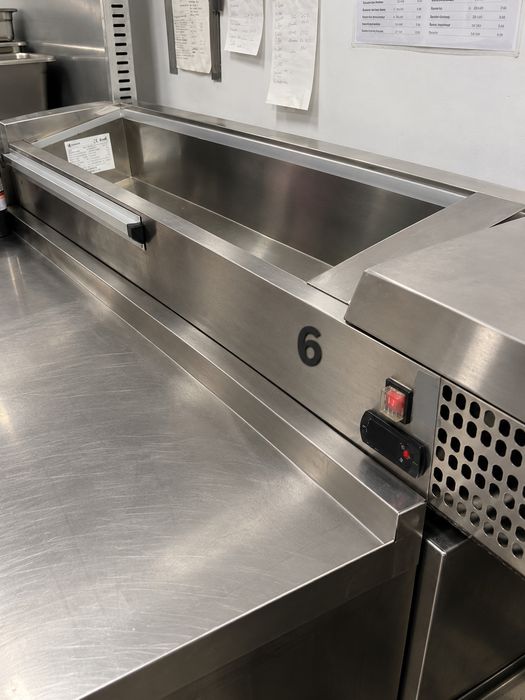Nadstawka chłodnicza gastronomiczna nierdzewna na pojemniki GN