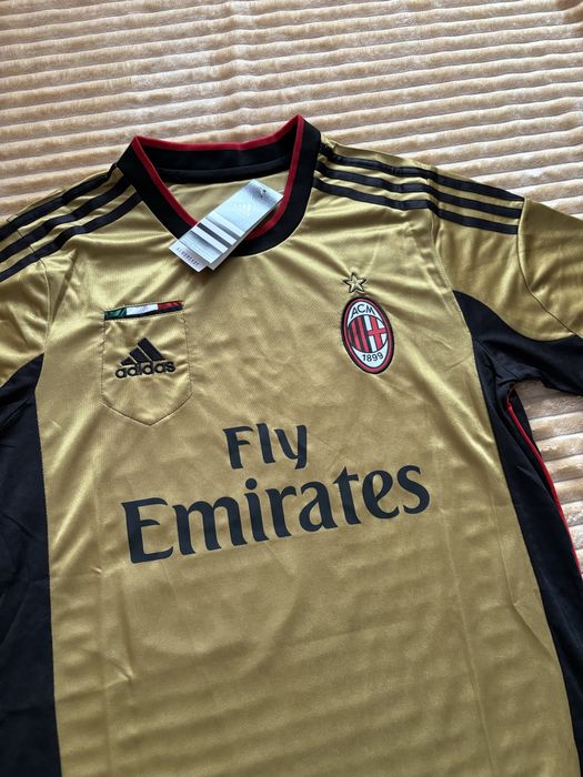 Koszulka Mario Balotelli AC Milan 13/14 – złota wersja wyjazdowa