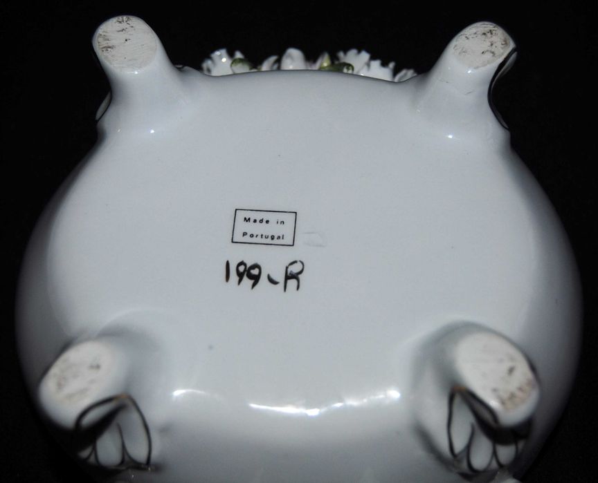 Guarda-Jóias + Passepartout em Porcelana Portuguesa