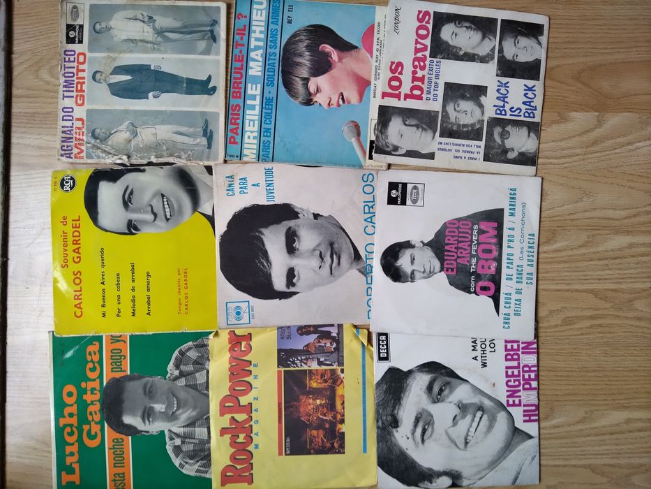 58 Discos vinil antigos por 50€