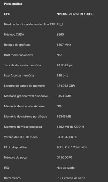 SETUP GAMING COMPLETO RTX 3050 + Monitor 144Hz