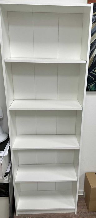 biały regał TANIO