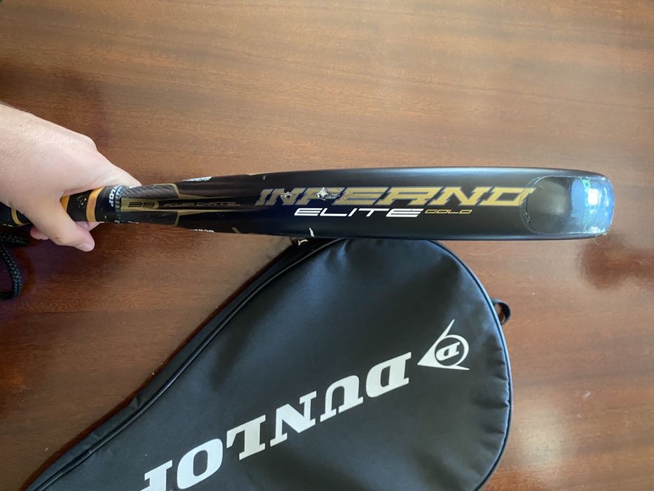 Raquete de padel Dunlop Inferno Elite Gold